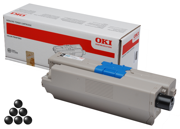 OKI 44973508 Cartus Toner Negru 7K pentru imprimante Led seriile C511, C531 şi multifuncţionale seria MC562;